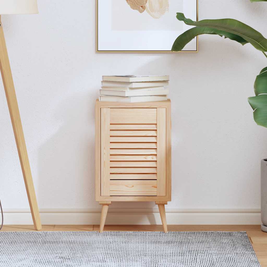 Ante Con Design A Lamelle 2 Pz 61,5X39,4 Cm In Legno Di Pino