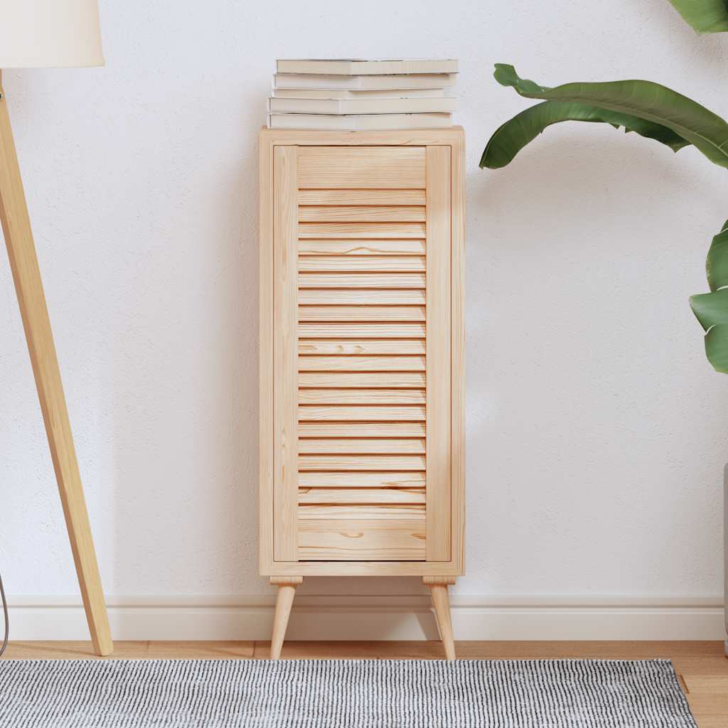 Ante Con Design A Lamelle 2 Pz 61,5X39,4 Cm In Legno Di Pino