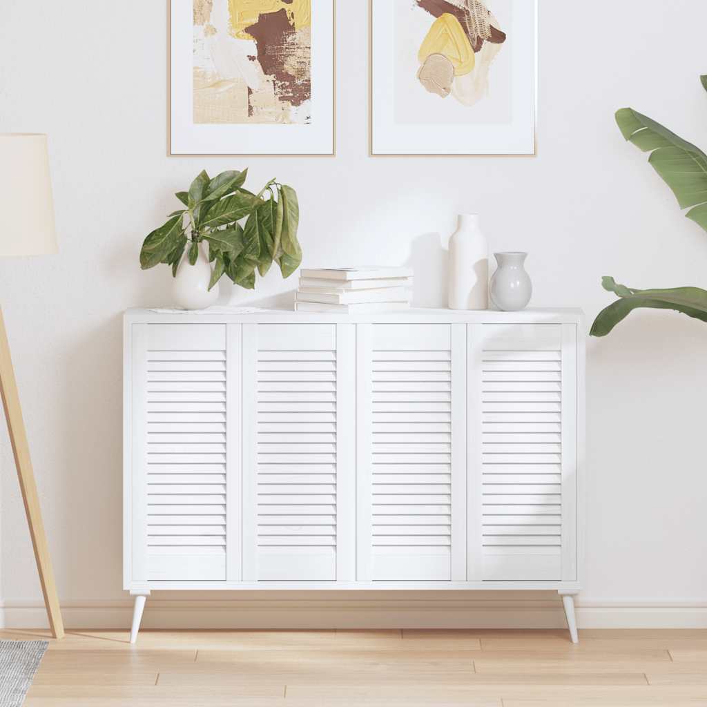 Ante Con Design A Lamelle 2 Pz 61,5X39,4 Cm In Legno Di Pino