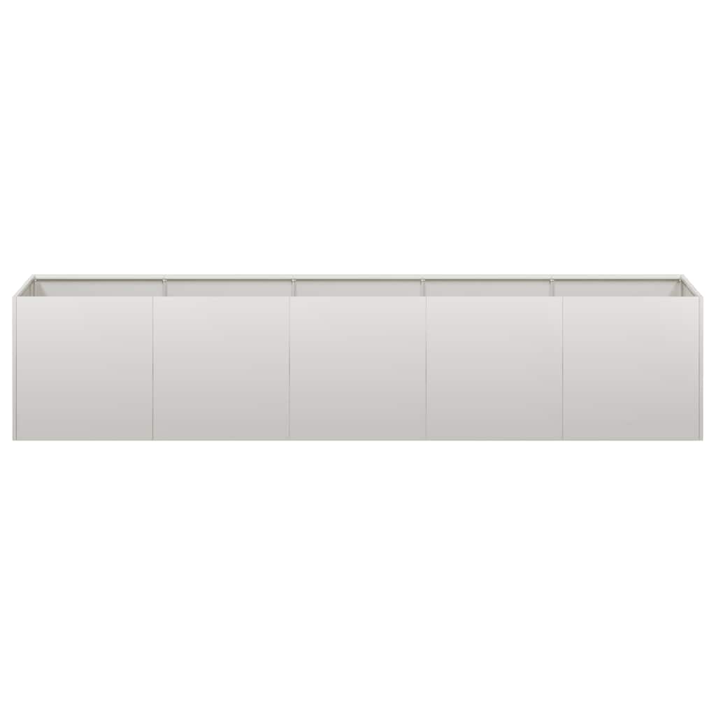Fioriera In Acciaio Inox Acciaio Inossidabile/Grigio Chiaro