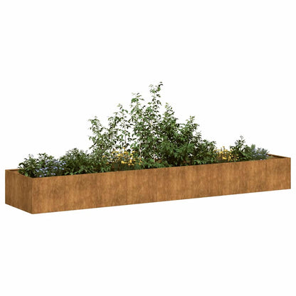 Fioriera Arrugginita In Acciaio Corten Weathering Steel