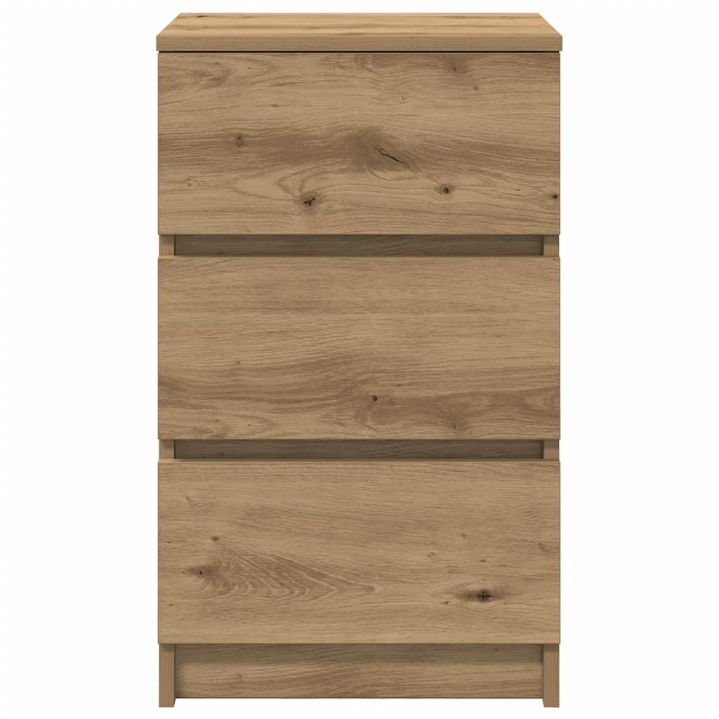 Comodino Con 3 Cassetti 39X35X65 Cm