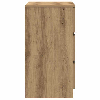 Comodino Con 3 Cassetti 39X35X65 Cm
