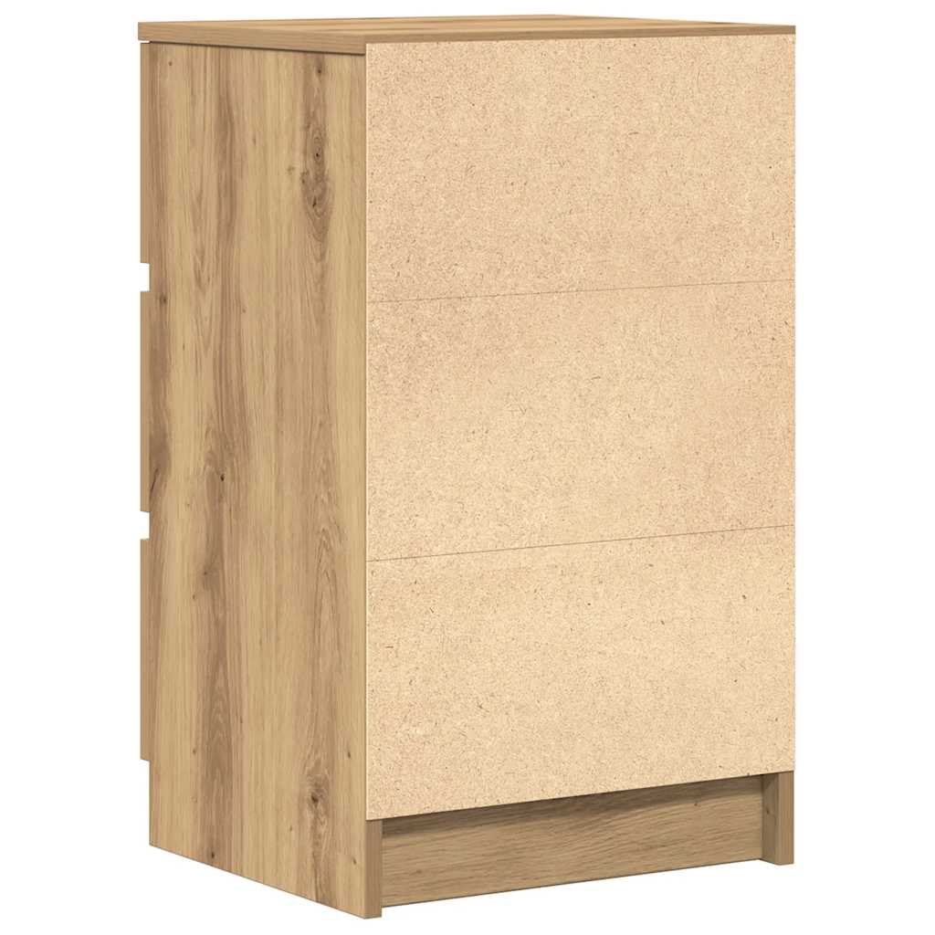 Comodino Con 3 Cassetti 39X35X65 Cm
