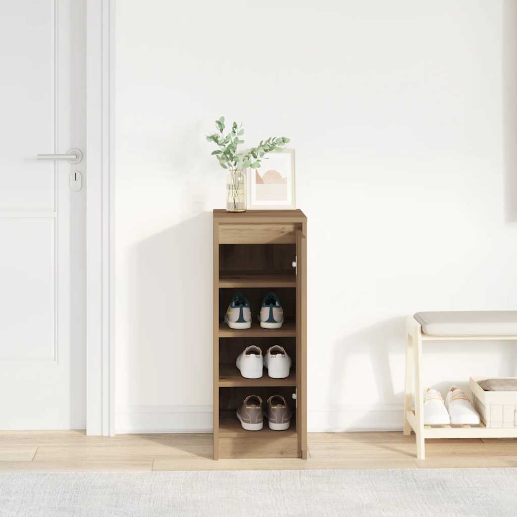 Scarpiera 29,5X34X76 Cm In Legno Multistrato