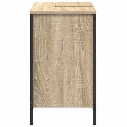 Mobile Lavabo Da Bagno Con Cassetti Rovere Sonoma 60X34,5X60 Cm