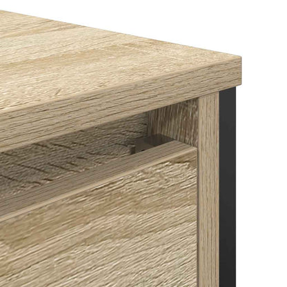 Mobile Lavabo Da Bagno Con Cassetti Rovere Sonoma 60X34,5X60 Cm