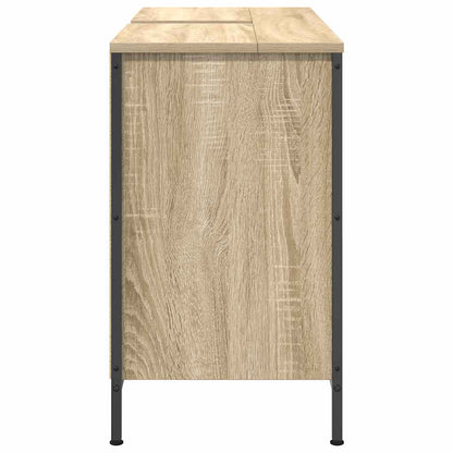 Mobile Lavabo Con Cassetti Rovere Sonoma 90X34,5X60 Cm