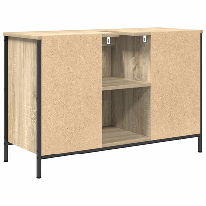 Mobile Lavabo Con Cassetti Rovere Sonoma 90X34,5X60 Cm