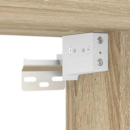 Pensile Da Bagno Con Specchio Rovere Sonoma 50X21X60 Cm