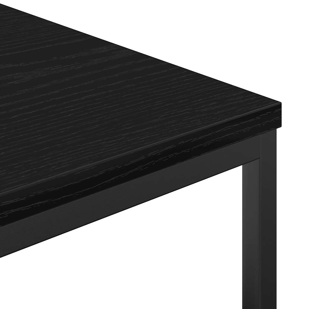 Mobile Da Bagno Con Ripiani Rovere Nero 36X35X95 Cm