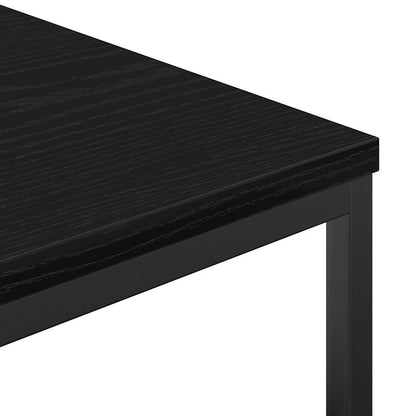 Mobile Da Bagno Con Ripiani Rovere Nero 36X35X95 Cm