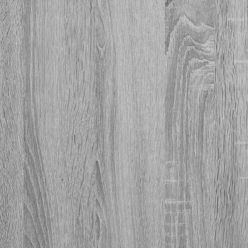 Mobile Da Bagno Con Ripiani Grigio Sonoma 76,5X35X95 Cm
