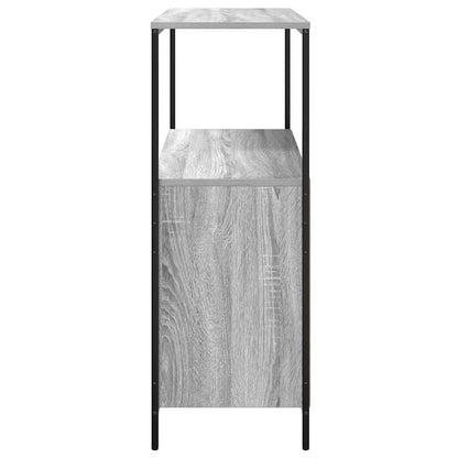 Mobile Da Bagno Con Ripiani Grigio Sonoma 76,5X35X95 Cm