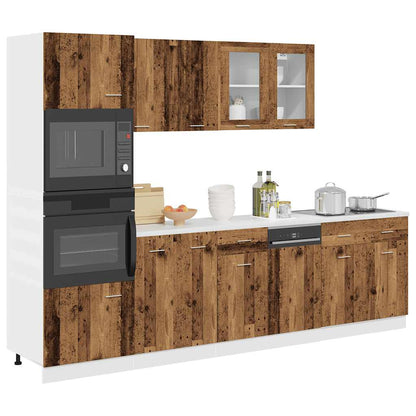 Set Di Mobili Da Cucina 7 Pz In Truciolato