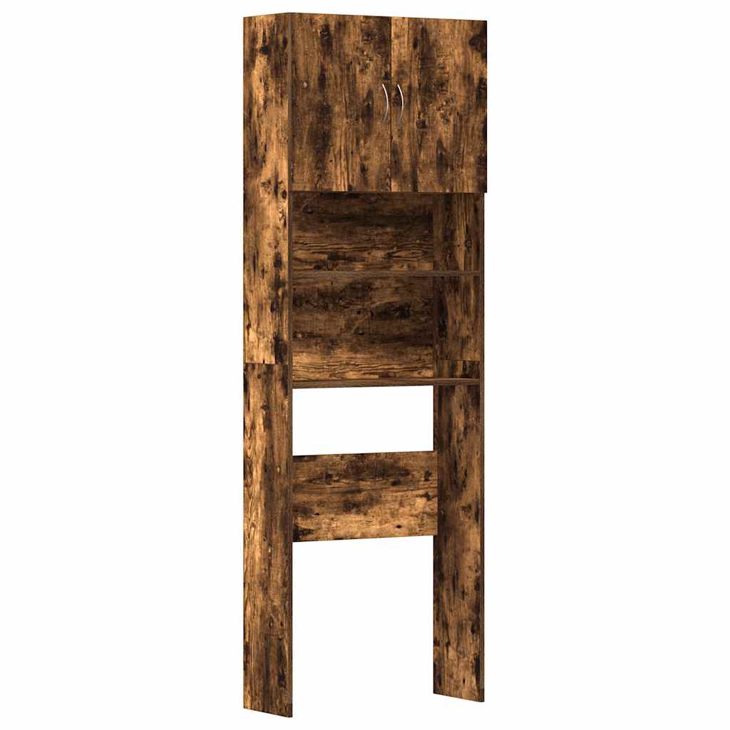 Mobile Lavatrice 64X24X190 Cm Legno Multistrato