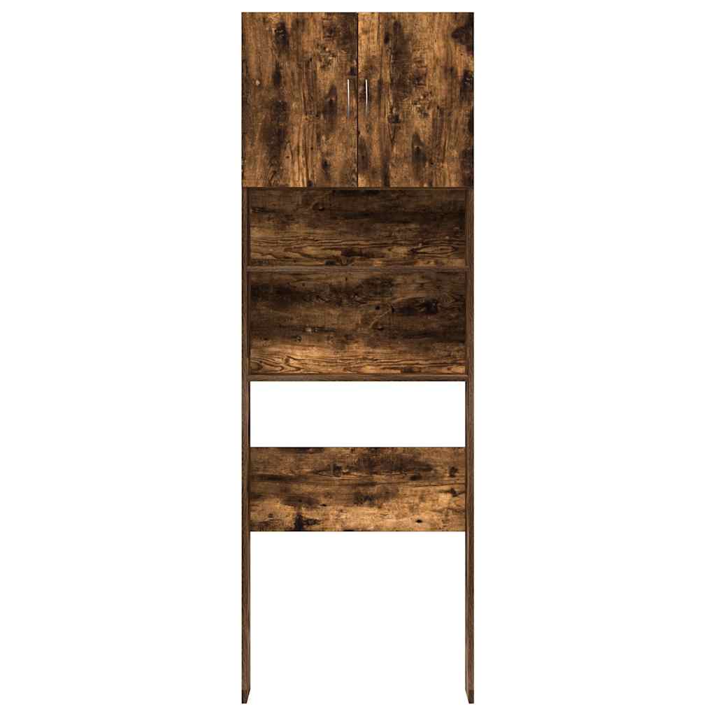 Mobile Lavatrice 64X24X190 Cm Legno Multistrato