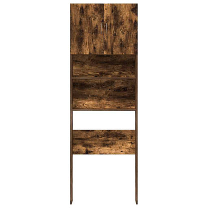 Mobile Lavatrice 64X24X190 Cm Legno Multistrato