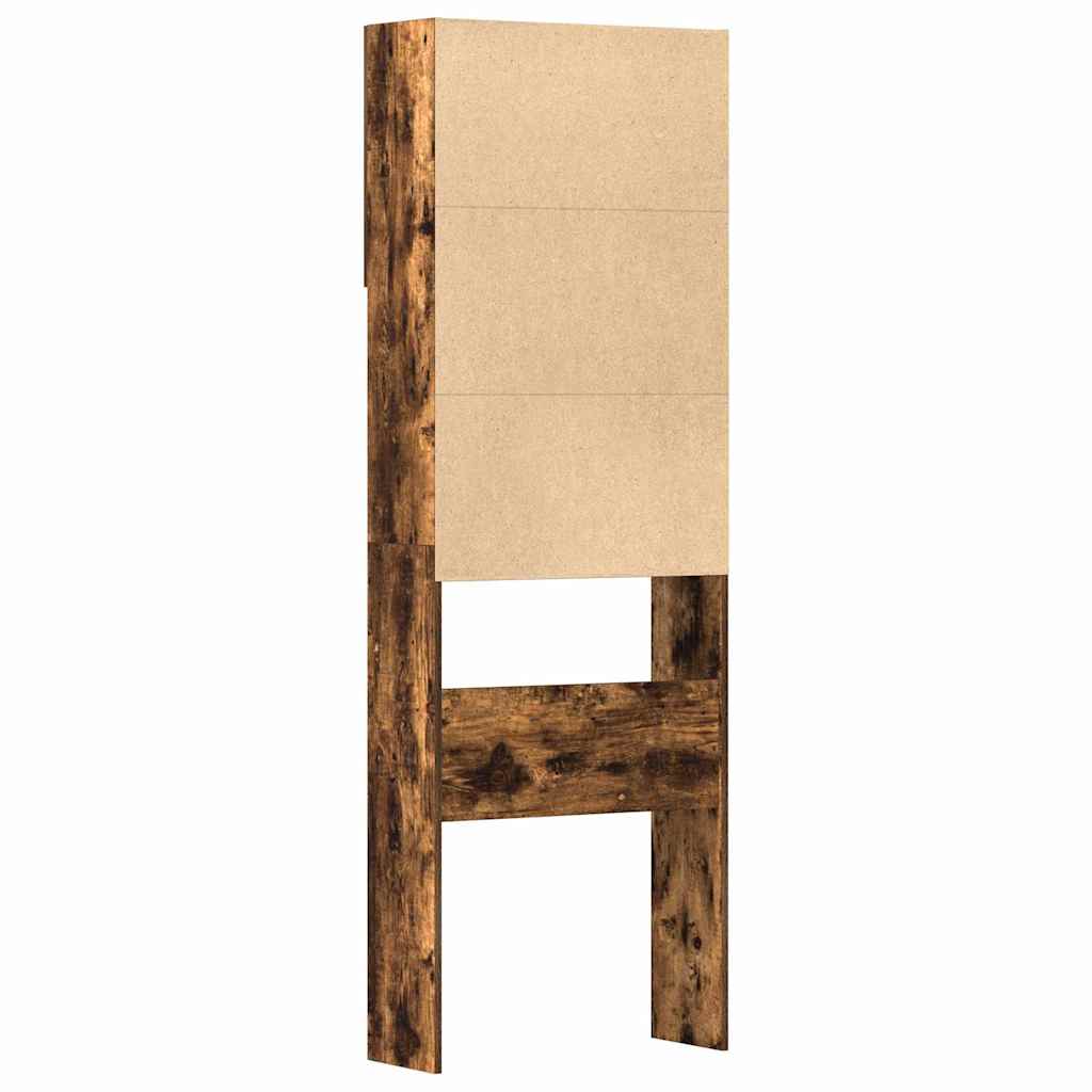 Mobile Lavatrice 64X24X190 Cm Legno Multistrato