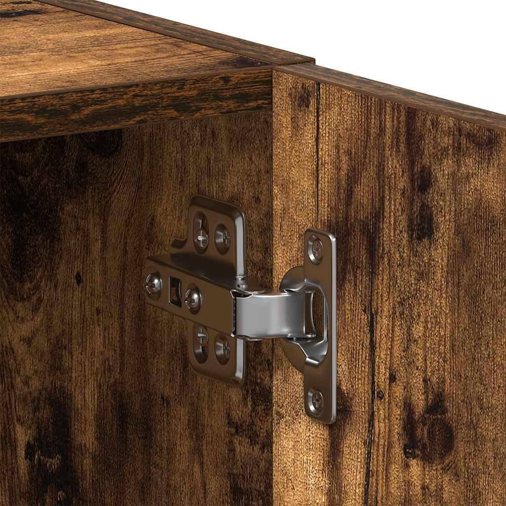 Mobile Lavatrice 64X24X190 Cm Legno Multistrato