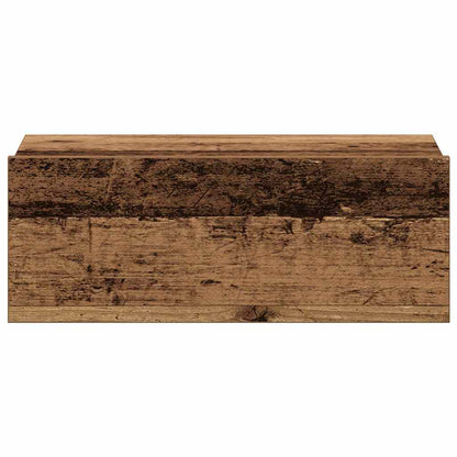 Comodini Pensili 2Pz 40X32X15 Cm Legno Multistrato