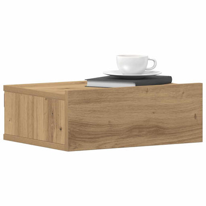 Comodini Pensili 2Pz 40X32X15 Cm Legno Multistrato