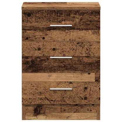 Comodini 2 Pz 38X35X55 Cm In Legno Multistrato