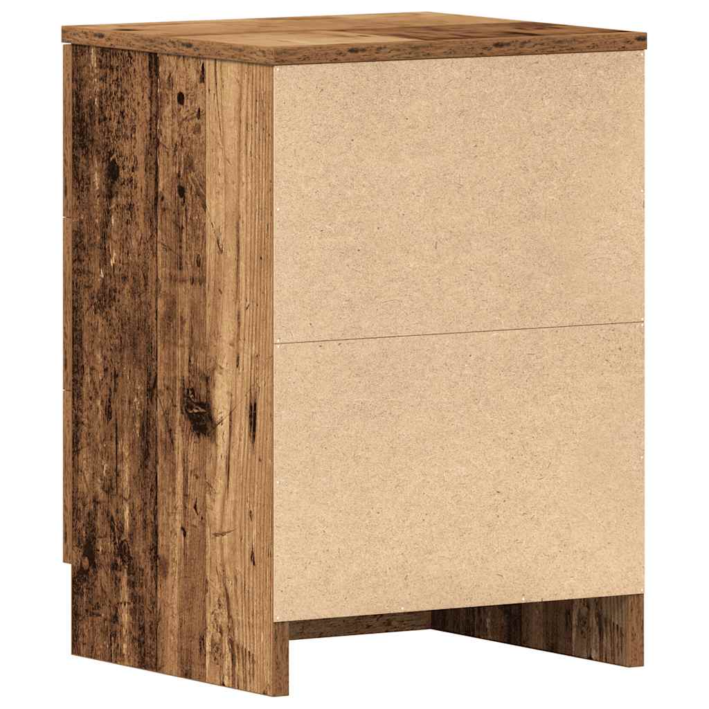 Comodini 2 Pz 38X35X55 Cm In Legno Multistrato
