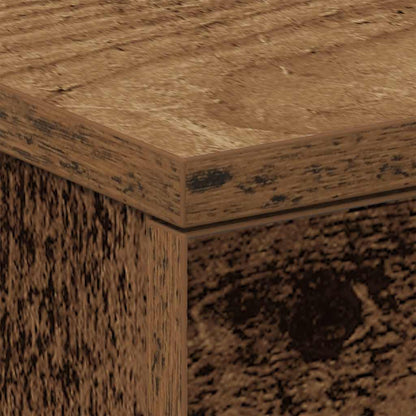Comodini 2 Pz 38X35X55 Cm In Legno Multistrato