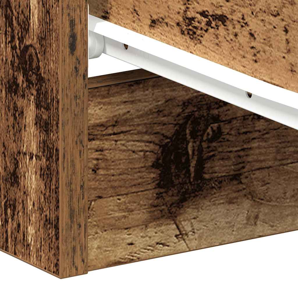 Comodini 2 Pz 38X35X55 Cm In Legno Multistrato
