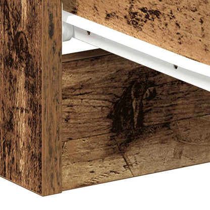 Comodini 2 Pz 38X35X55 Cm In Legno Multistrato