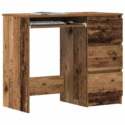 Scrivania 90X45X76 Cm In Legno Multistrato