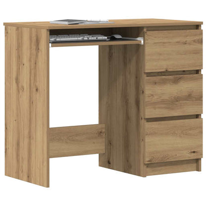 Scrivania 90X45X76 Cm In Legno Multistrato