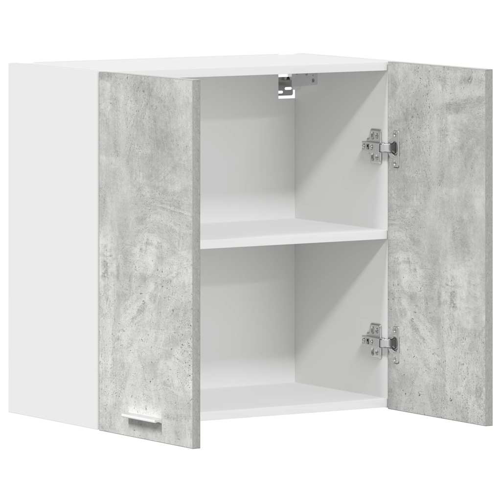 Pensile Da Cucina Grigio Cemento 60X31X60 Cm Legno Multistrato
