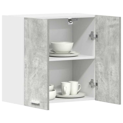 Pensile Da Cucina Grigio Cemento 60X31X60 Cm Legno Multistrato