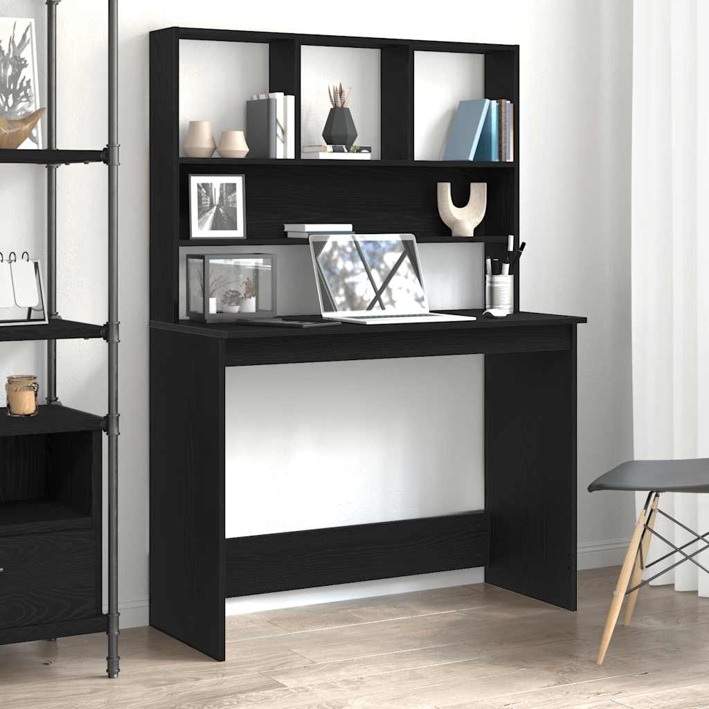 Scrivania Mensole 102X45X148 Cm Legno Multistrato