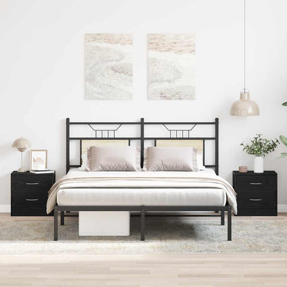 Comodini 2Pz 40X30X40 Cm In Legno Multistrato