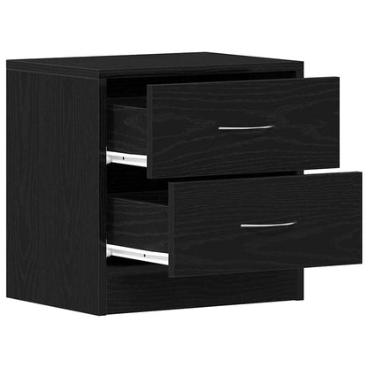 Comodini 2Pz 40X30X40 Cm In Legno Multistrato