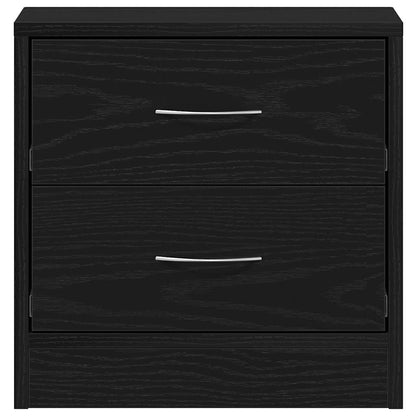 Comodini 2Pz 40X30X40 Cm In Legno Multistrato