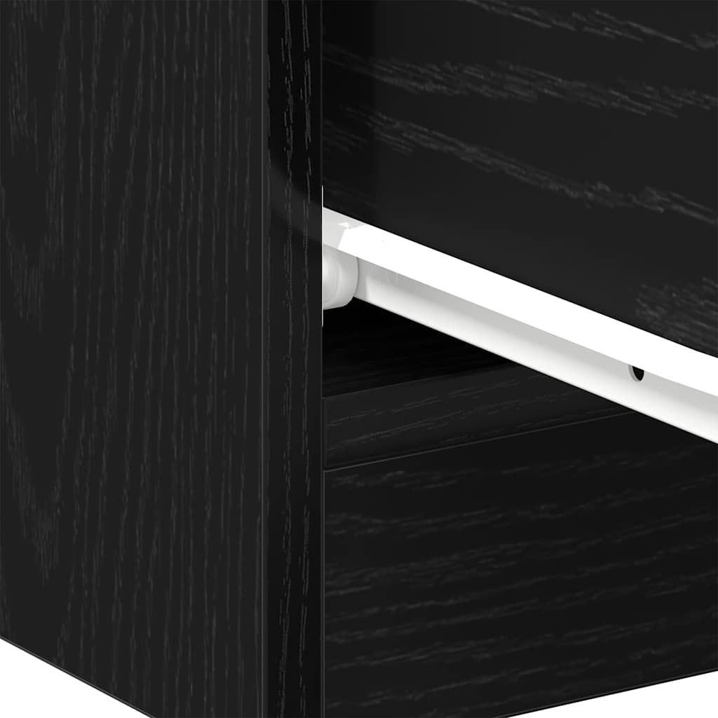 Comodini 2Pz 40X30X40 Cm In Legno Multistrato