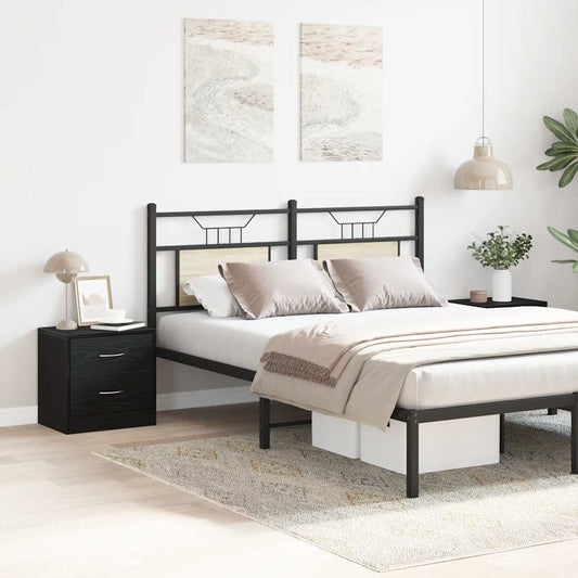 Comodini 2Pz 40X30X40 Cm In Legno Multistrato
