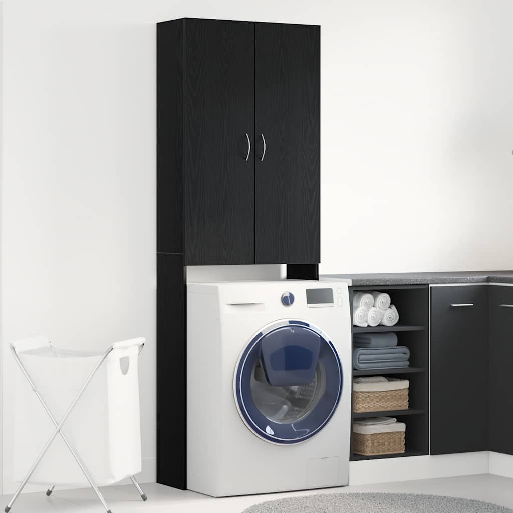 Mobile Per Lavatrice 64X25,5X190 Cm