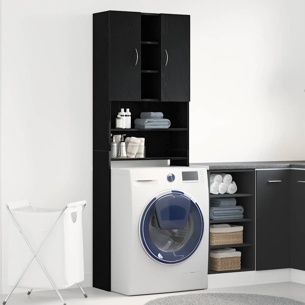 Mobile Per Lavatrice 64X25,5X190 Cm