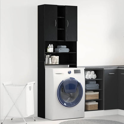 Mobile Per Lavatrice 64X25,5X190 Cm