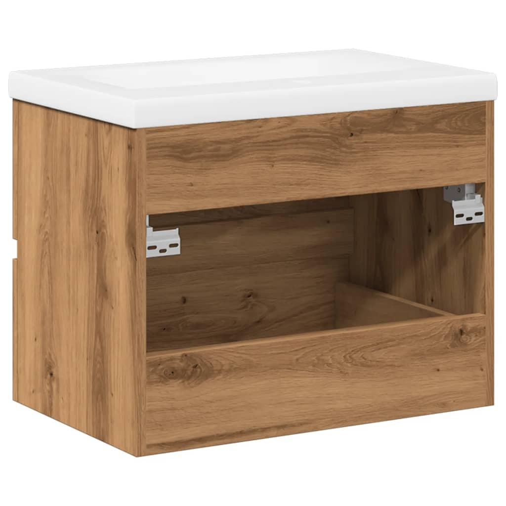 Mobile Con Lavabo Integrato Rovere Artigianale
