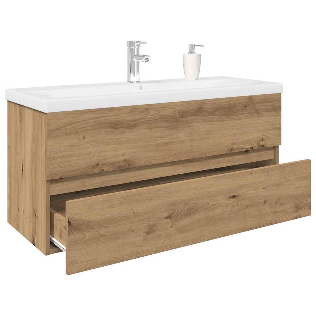 Mobile Con Lavabo Integrato Rovere Artigianale