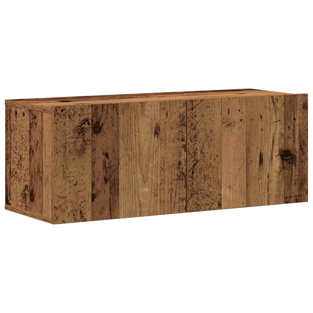 Mobili Tv A Parete 4 Pz In Legno Multistrato