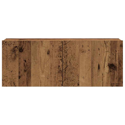 Mobili Tv A Parete 4 Pz In Legno Multistrato