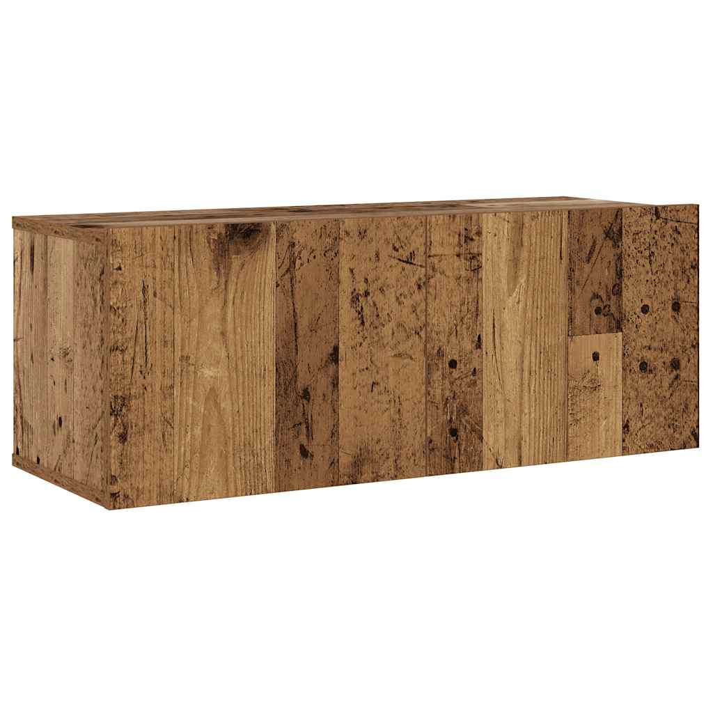 Mobili Tv A Parete 4 Pz In Legno Multistrato