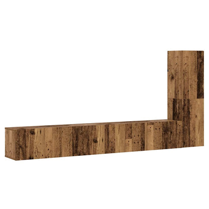 Mobili Tv A Parete 3 Pz In Legno Multistrato